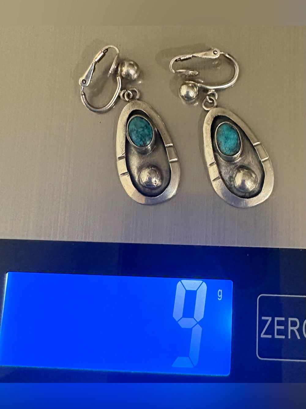 Vintage Navajo Clip-on earring - Picture 7 of 7